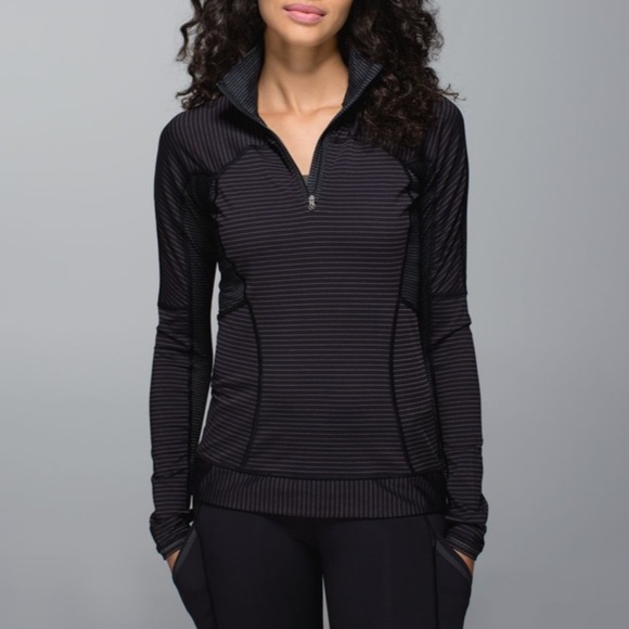 Lululemon Athletica Run For Gold 1/2 Zip - Picture 1 of 14